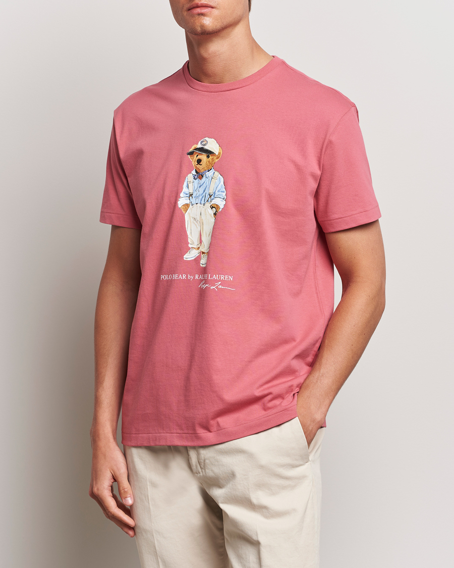 Herr |  | Polo Ralph Lauren | Printed Hemingway Bear T-Shirt Adirondack Red