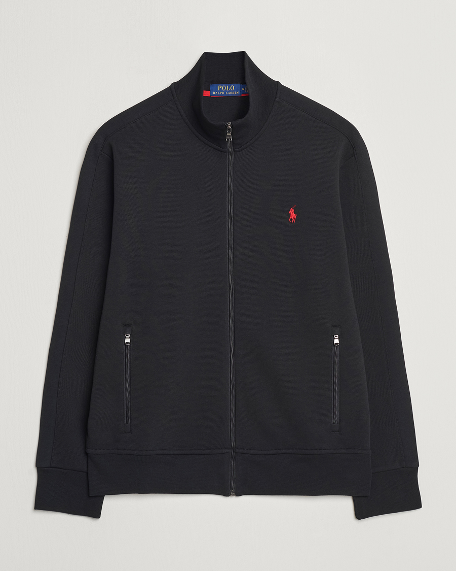 Herr | Tröjor | Polo Ralph Lauren | Full Zip Track Jacket Polo Black