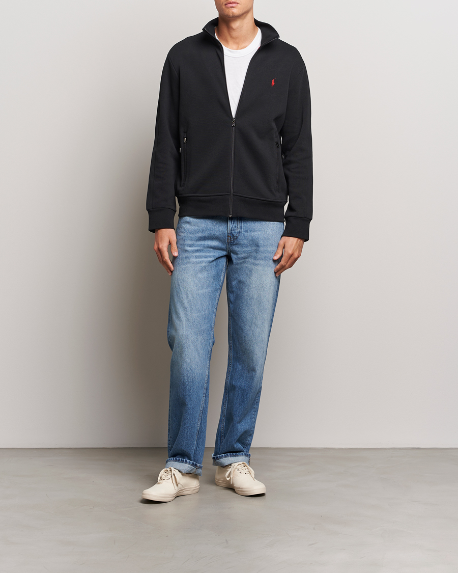 Herr | Tröjor | Polo Ralph Lauren | Full Zip Track Jacket Polo Black