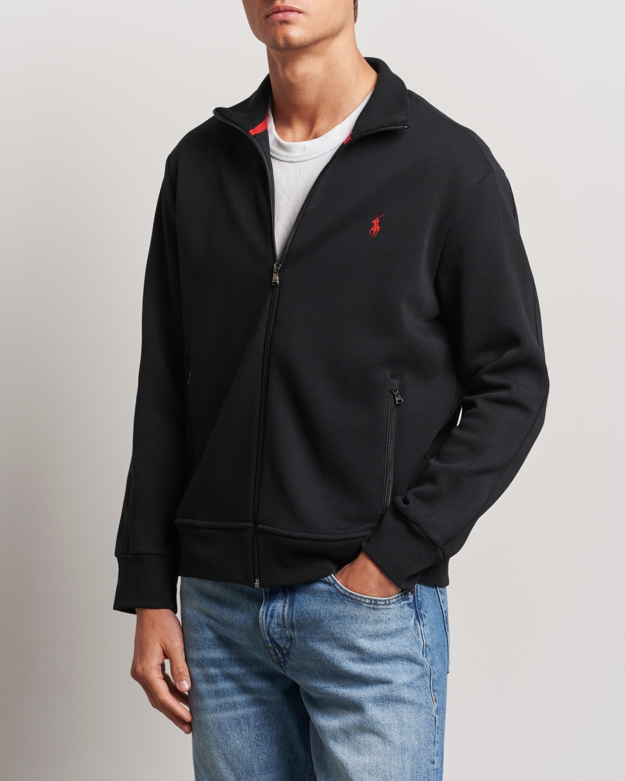 Herr | Tröjor | Polo Ralph Lauren | Full Zip Track Jacket Polo Black