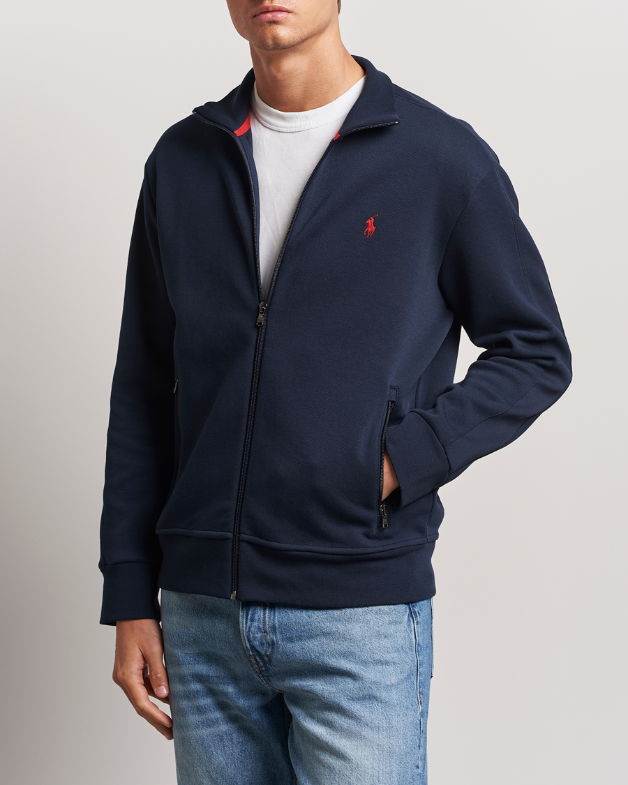 Herr |  | Polo Ralph Lauren | Tech Double Knit Full Zip Aviator Navy