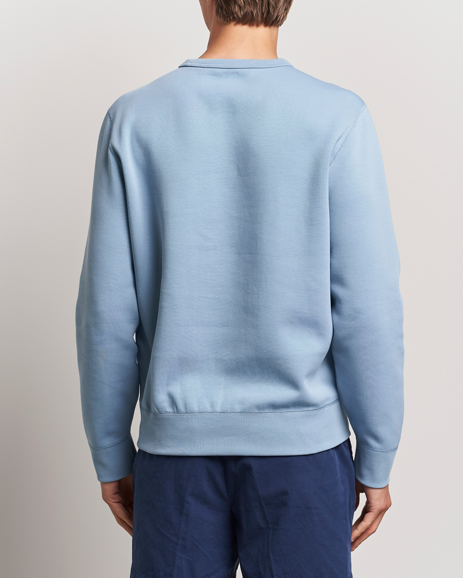 Herr | Tröjor | Polo Ralph Lauren | Tech Double Knit Crew Neck Sweatshirt Vessel Blue