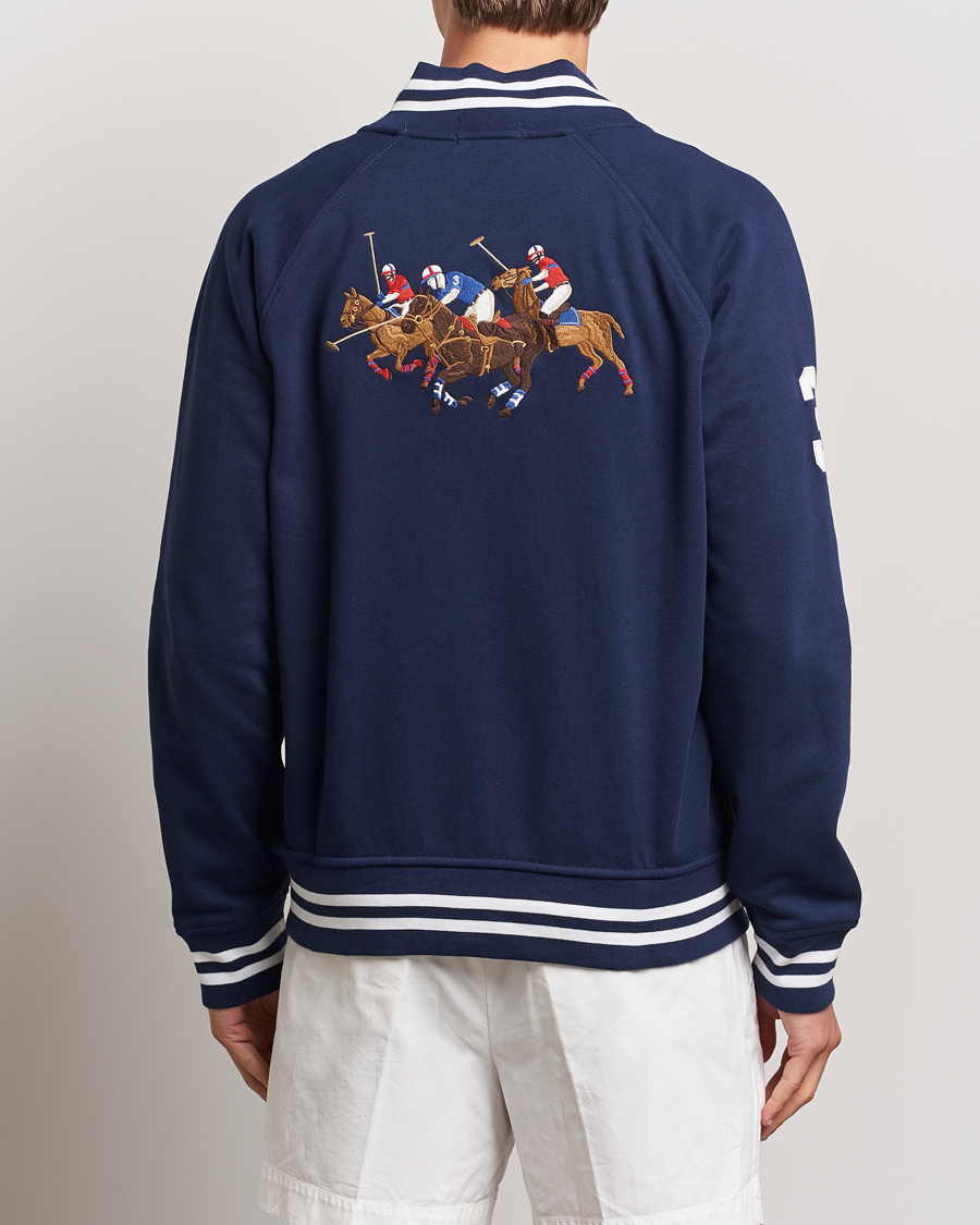 Herr | Jackor | Polo Ralph Lauren | Match Club Baseball Jacket Newport Navy