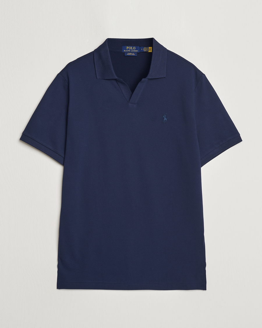 Herr | Pikéer | Polo Ralph Lauren | Classic Fit Open Collar Polo Refined Navy