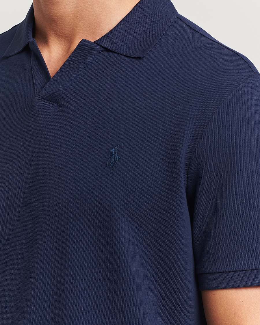 Herr | Pikéer | Polo Ralph Lauren | Classic Fit Open Collar Polo Refined Navy