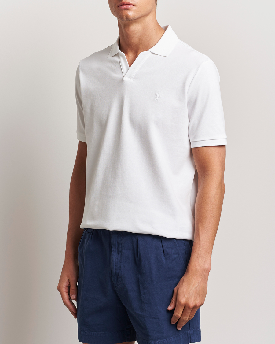 Herr |  | Polo Ralph Lauren | Classic Fit Open Collar Polo White