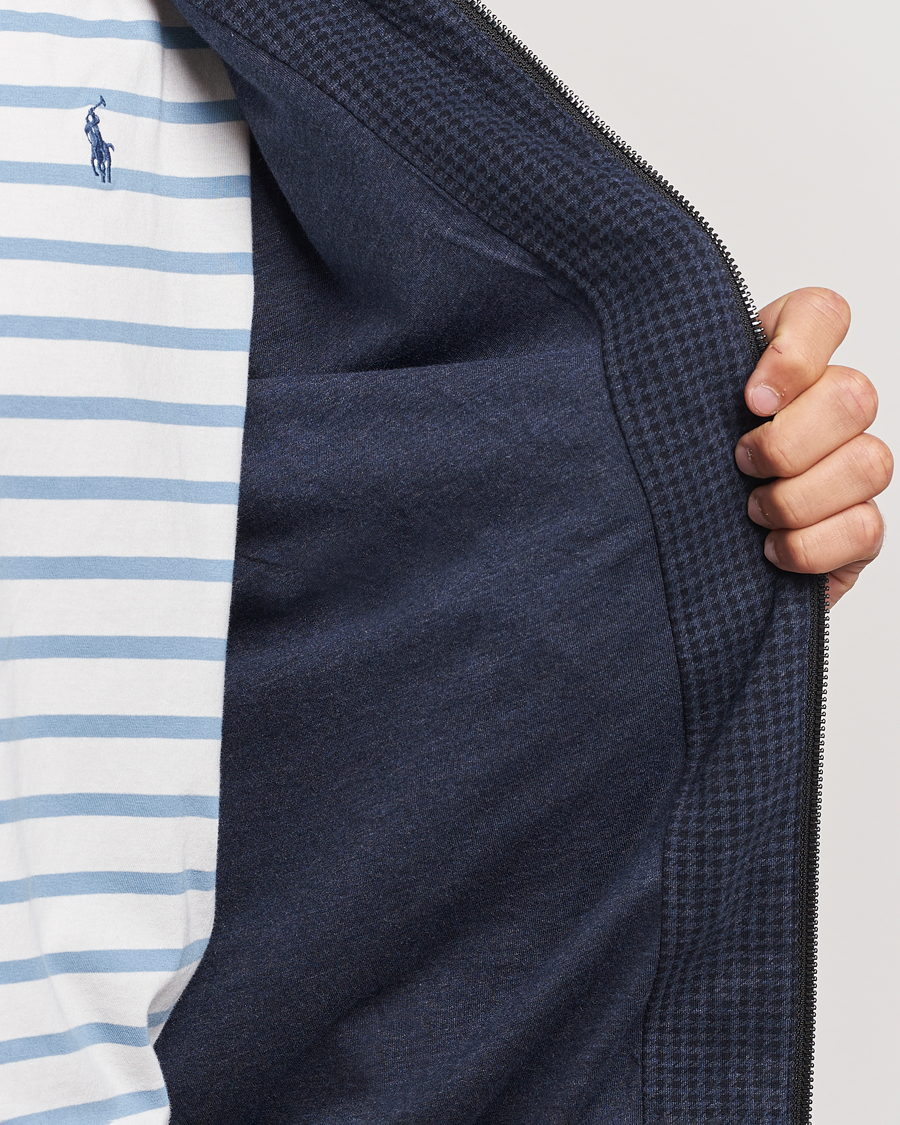 Herr | Jackor | Polo Ralph Lauren | Double Knit Dogtooth Baracuda Jacket Vintage Navy