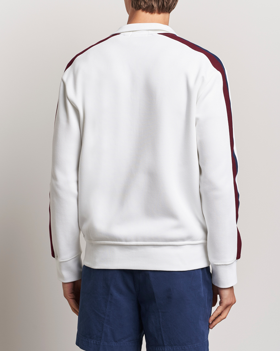 Herr | Tröjor | Polo Ralph Lauren | Double Knit Taped Track Jacket White