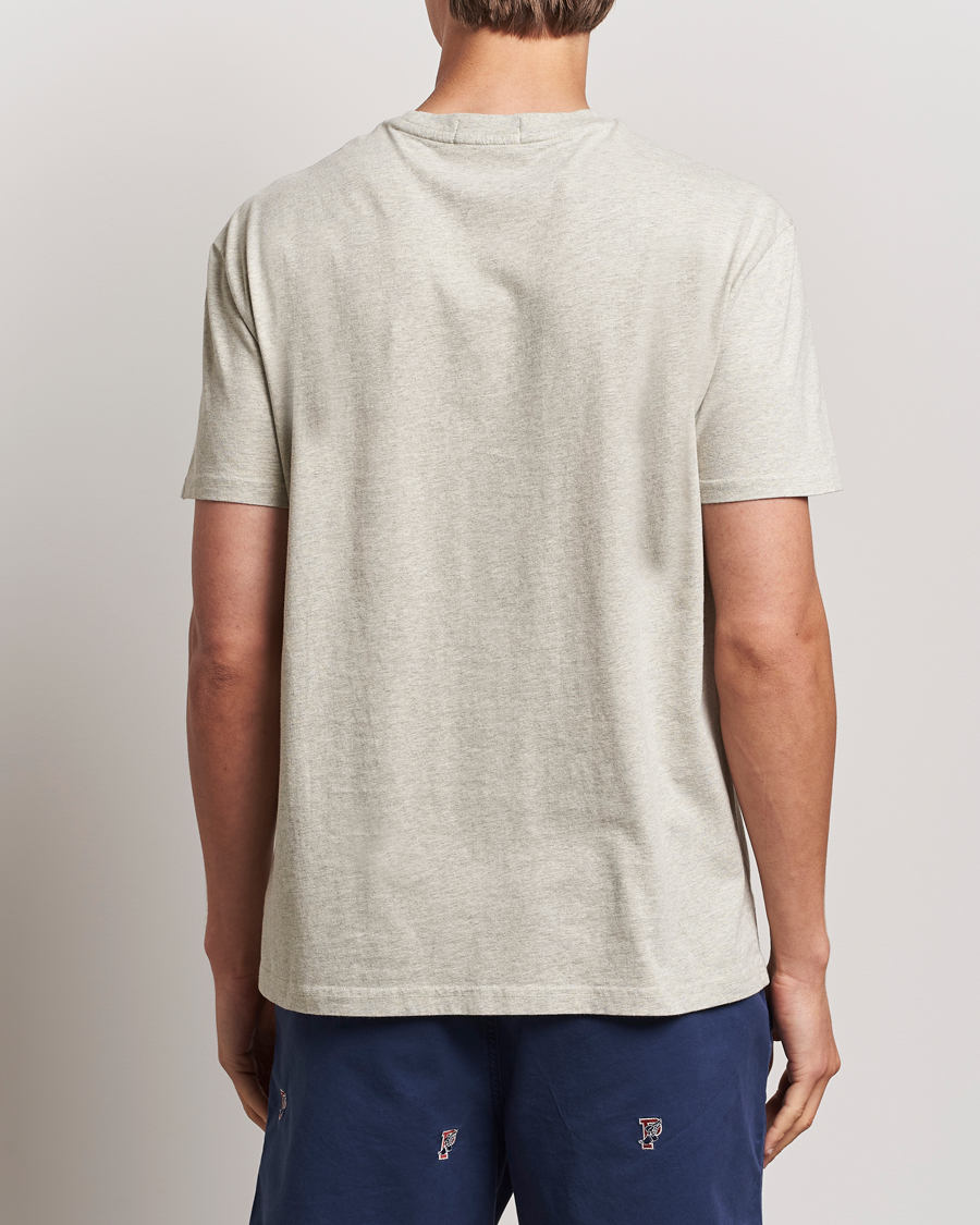 Herr | T-Shirts | Polo Ralph Lauren | Graphic Crew Neck T-Shirt Light Vintage Heather