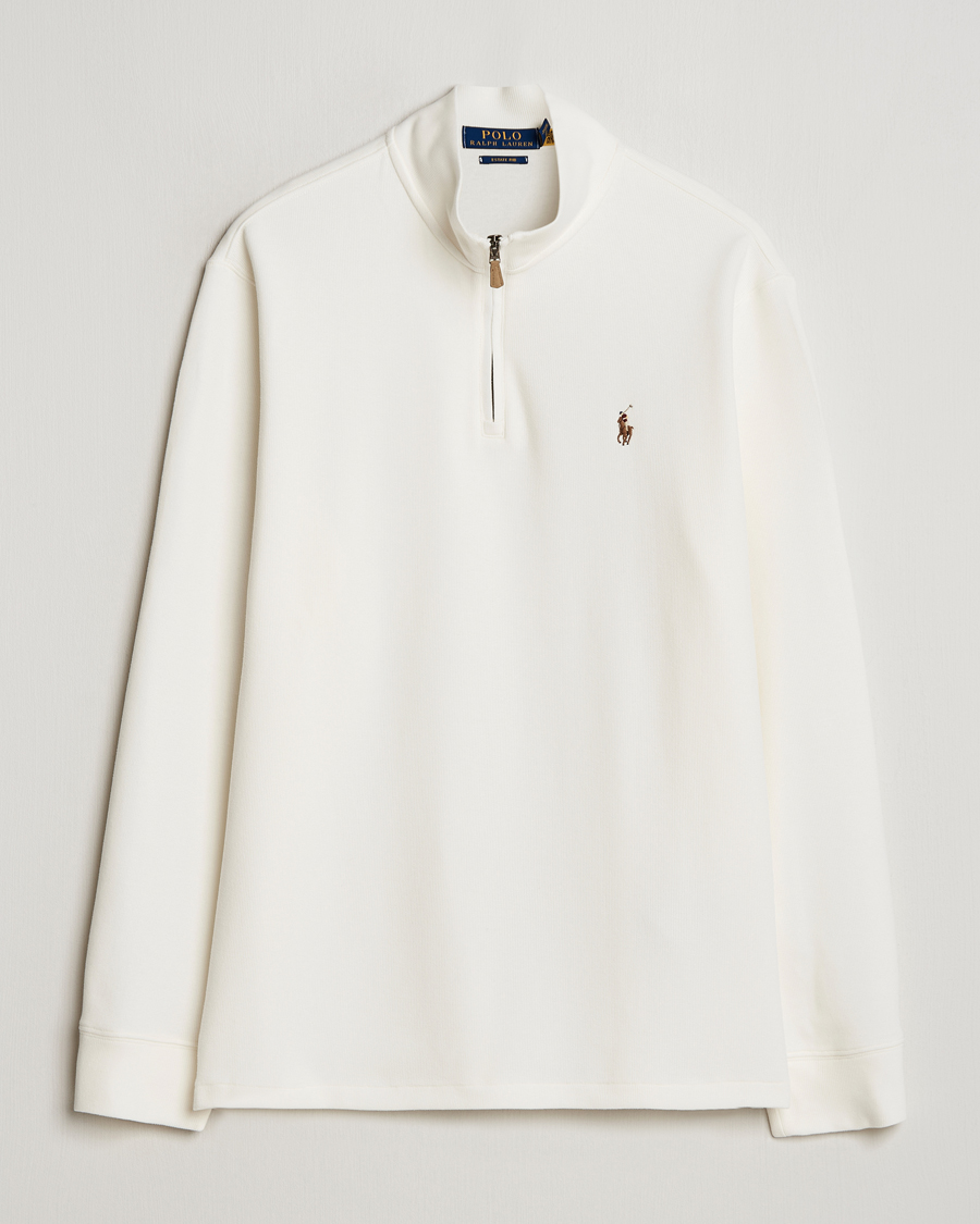 Herr | Tröjor | Polo Ralph Lauren | Double Knit Jaquard Half Zip Sweater Nevis