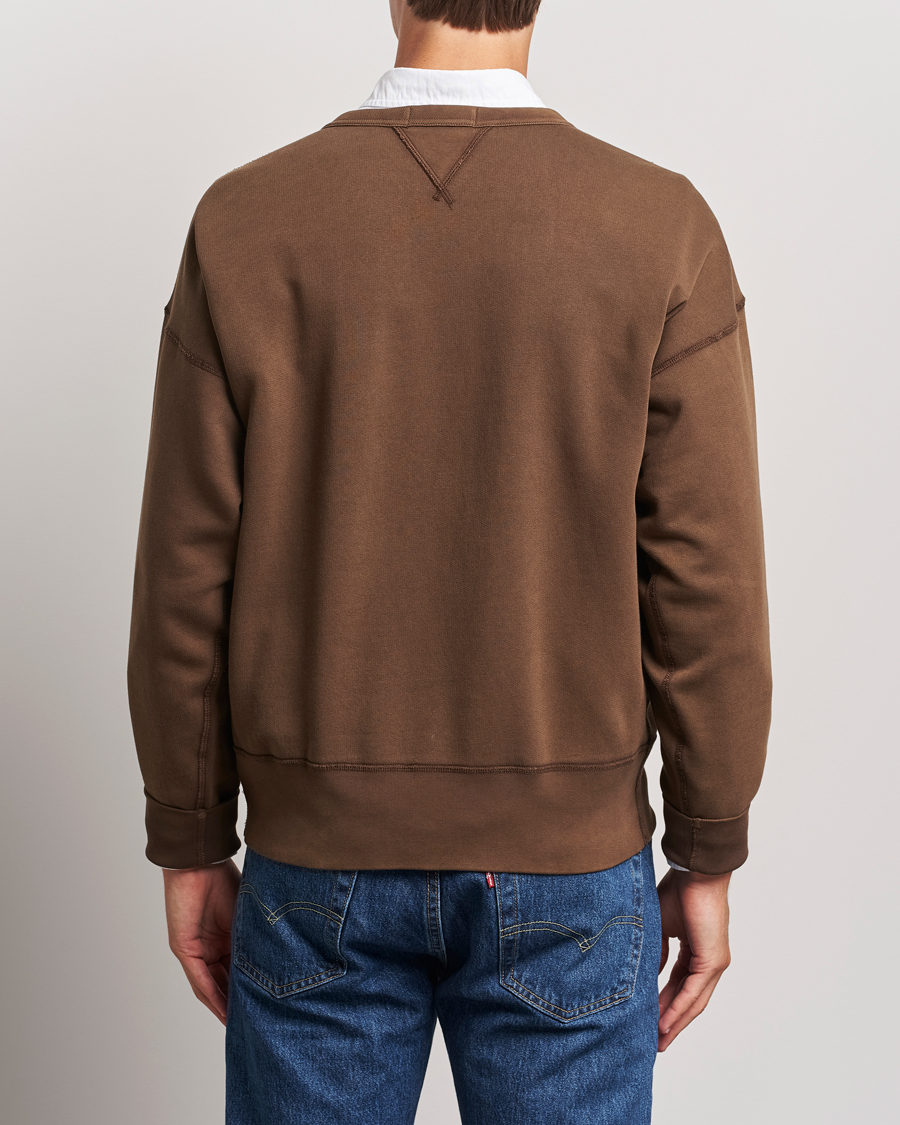 Herr | Tröjor | Polo Ralph Lauren | Graphic Vintage Fleece Sweatshirt Court Brown