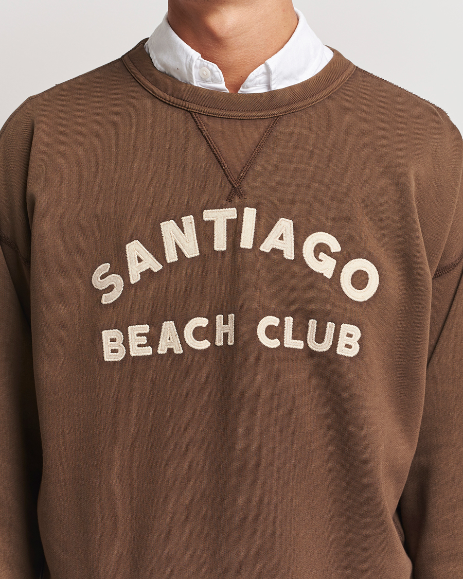 Herr | Tröjor | Polo Ralph Lauren | Graphic Vintage Fleece Sweatshirt Court Brown