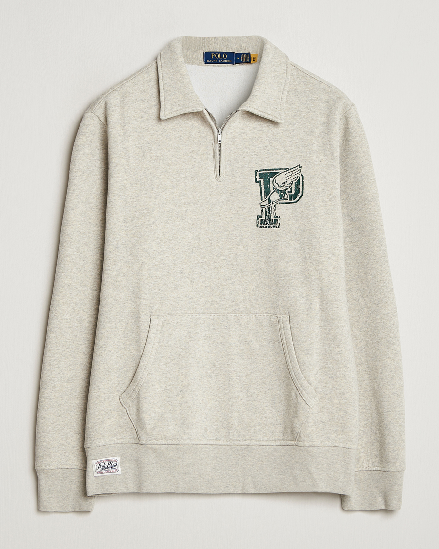 Herr | Tröjor | Polo Ralph Lauren | P Fleece Half Zip Light Vintage Heather