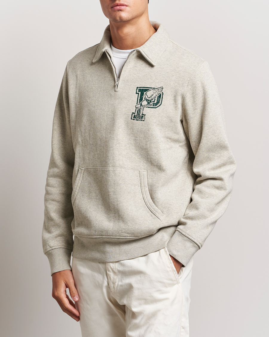 Herr | Tröjor | Polo Ralph Lauren | P Fleece Half Zip Light Vintage Heather