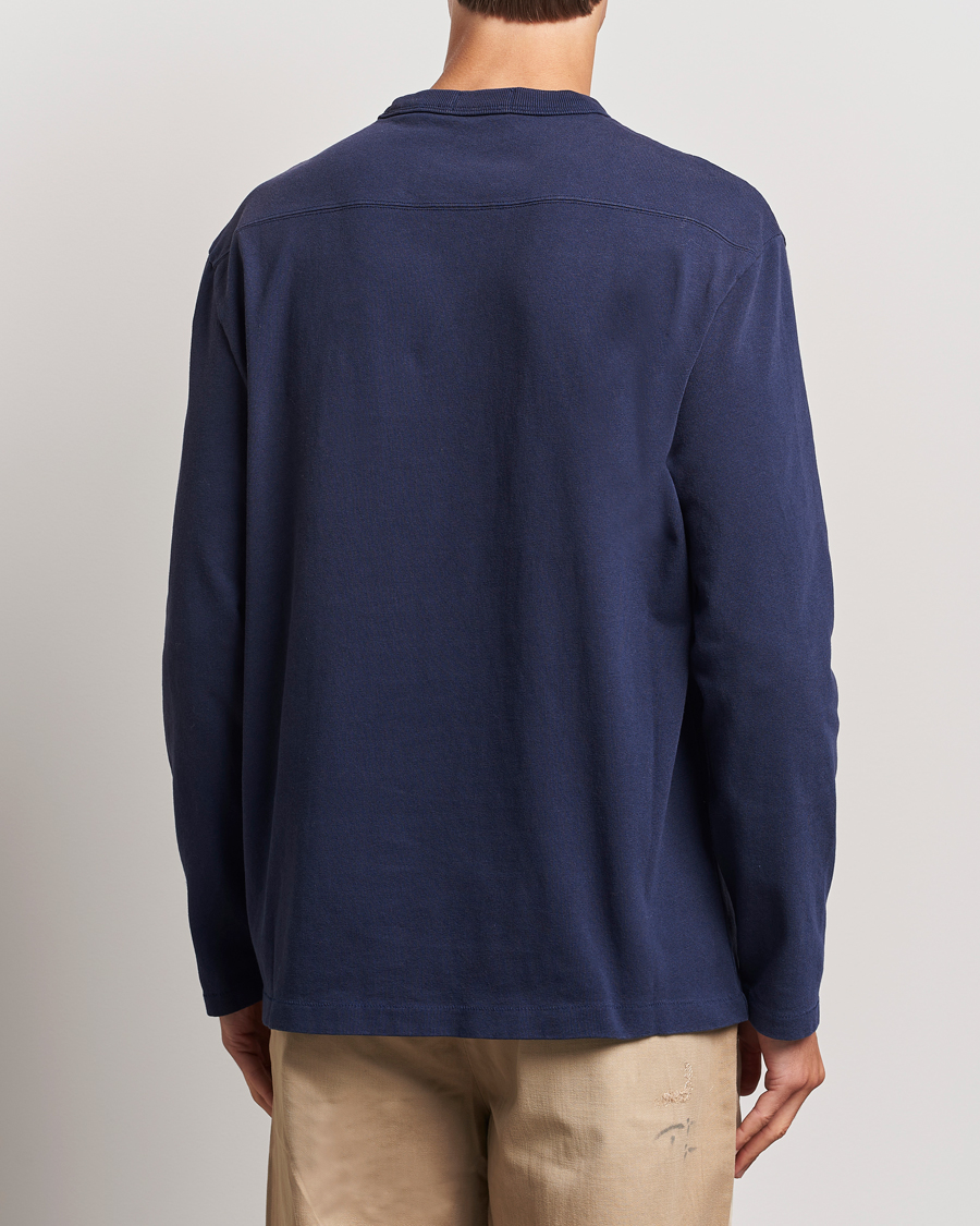 Herr | T-Shirts | Polo Ralph Lauren | NYC Long Sleeve T-Shirt Cruise Navy