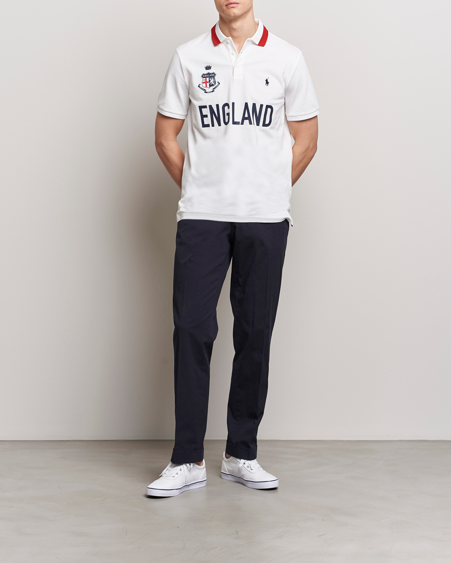 Herr | Pikéer | Polo Ralph Lauren | Classic Fit Country Polo White