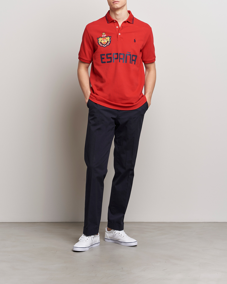 Herr | Pikéer | Polo Ralph Lauren | Classic Fit Country Polo Red