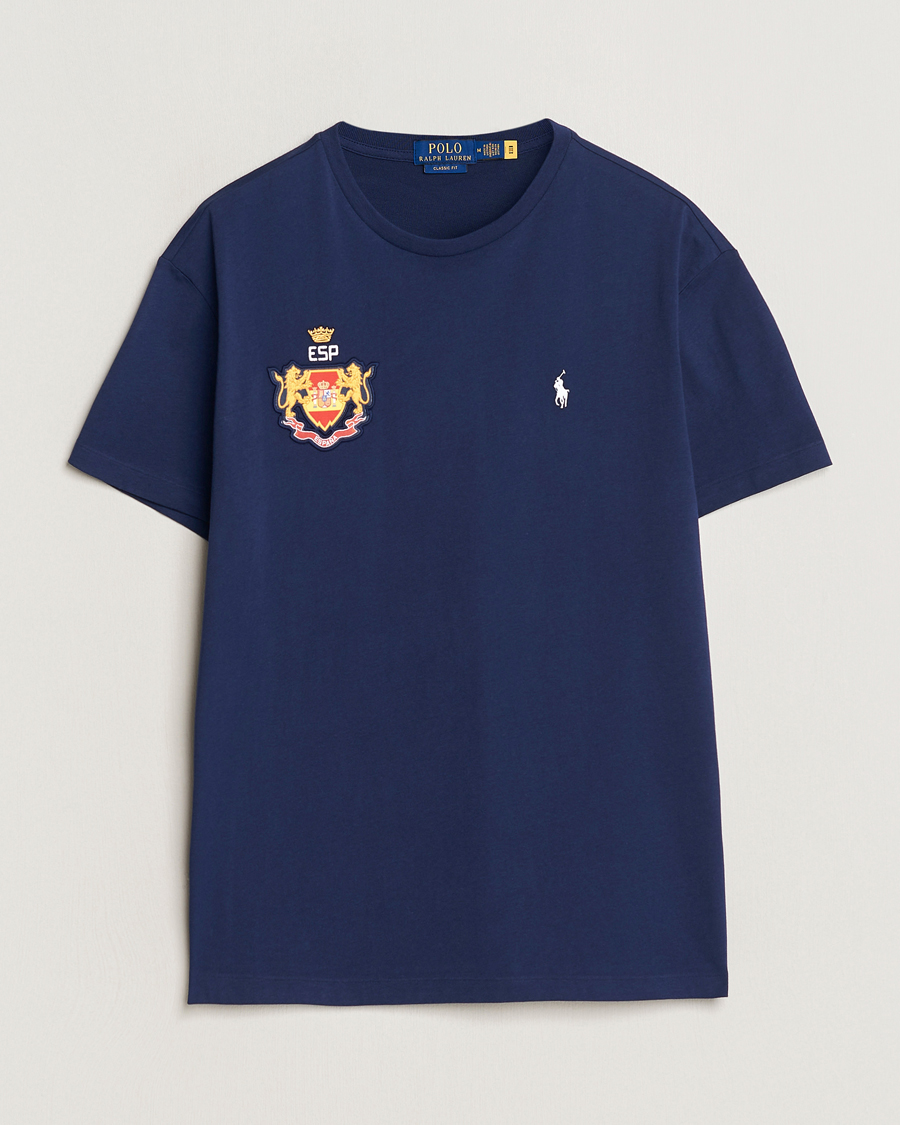 Herr | T-Shirts | Polo Ralph Lauren | Classic Fit Country T-Shirt Refined Navy