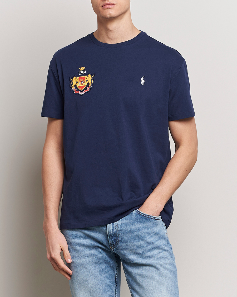 Herr | Kortärmade t-shirts | Polo Ralph Lauren | Classic Fit Country T-Shirt Refined Navy
