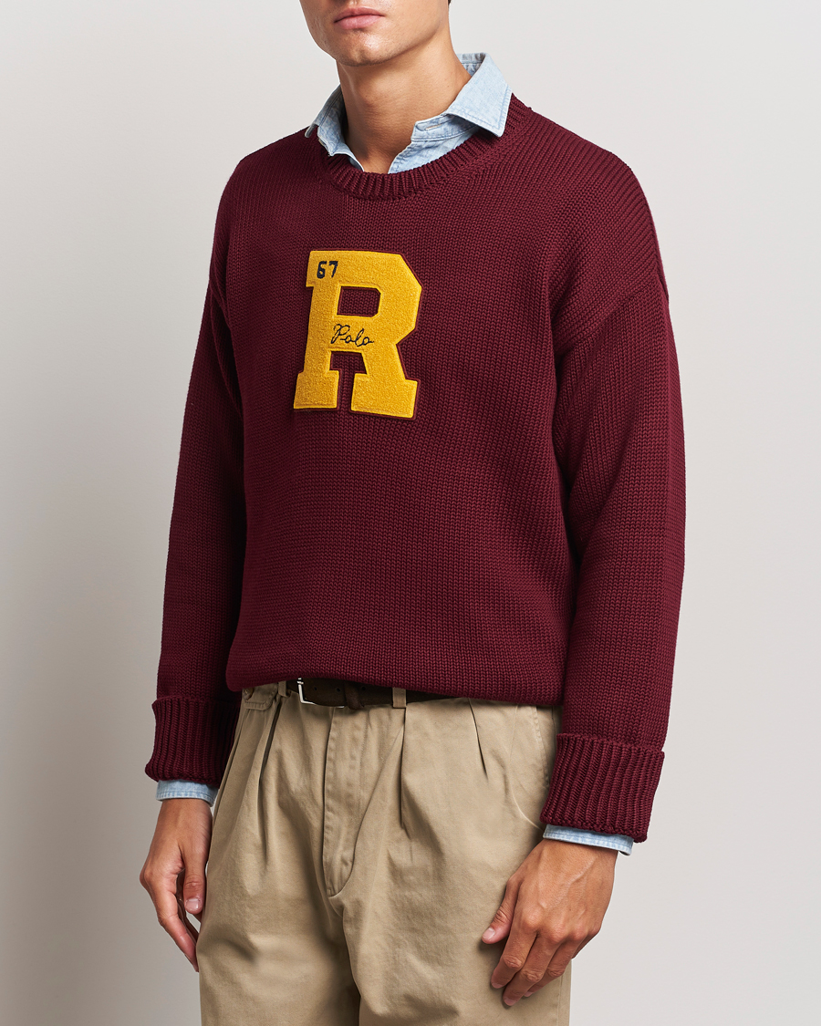 Herr | Tröjor | Polo Ralph Lauren | Cotton Knitted Sweater Red Carpet