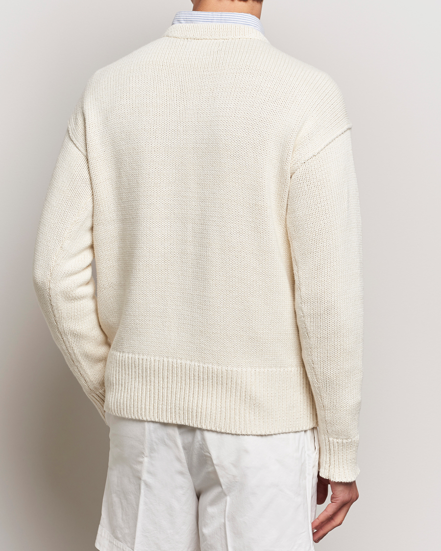 Herr | Tröjor | Polo Ralph Lauren | NYC Knitted Sweater Cream