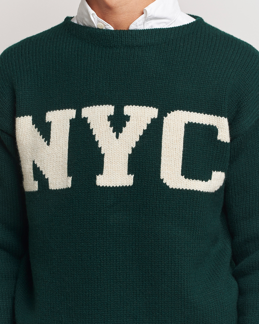 Herr | Tröjor | Polo Ralph Lauren | NYC Knitted Sweater Moss Agate