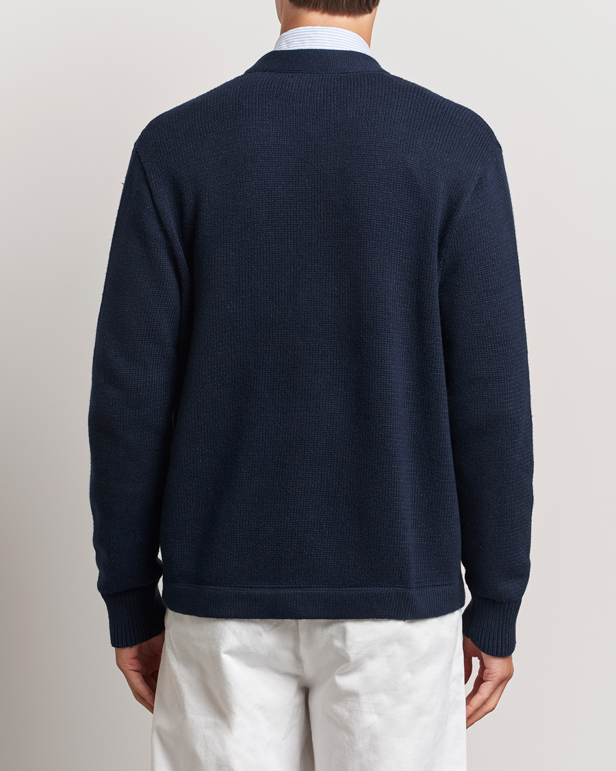 Herr | Tröjor | Polo Ralph Lauren | RL Rowing Knitted Cardigan Aviator Navy