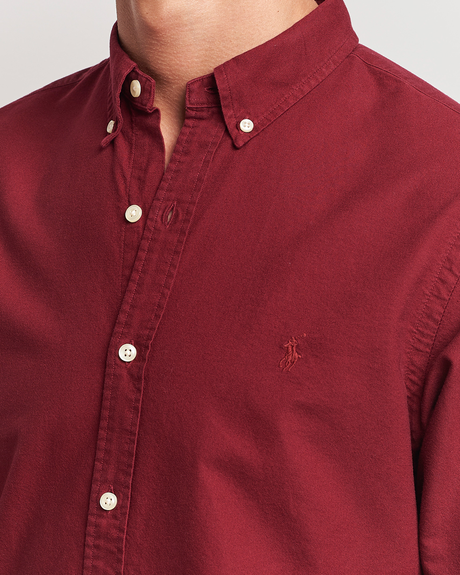 Herr | Skjortor | Polo Ralph Lauren | Slim Fit Garment Dyed Oxford Red Carpet