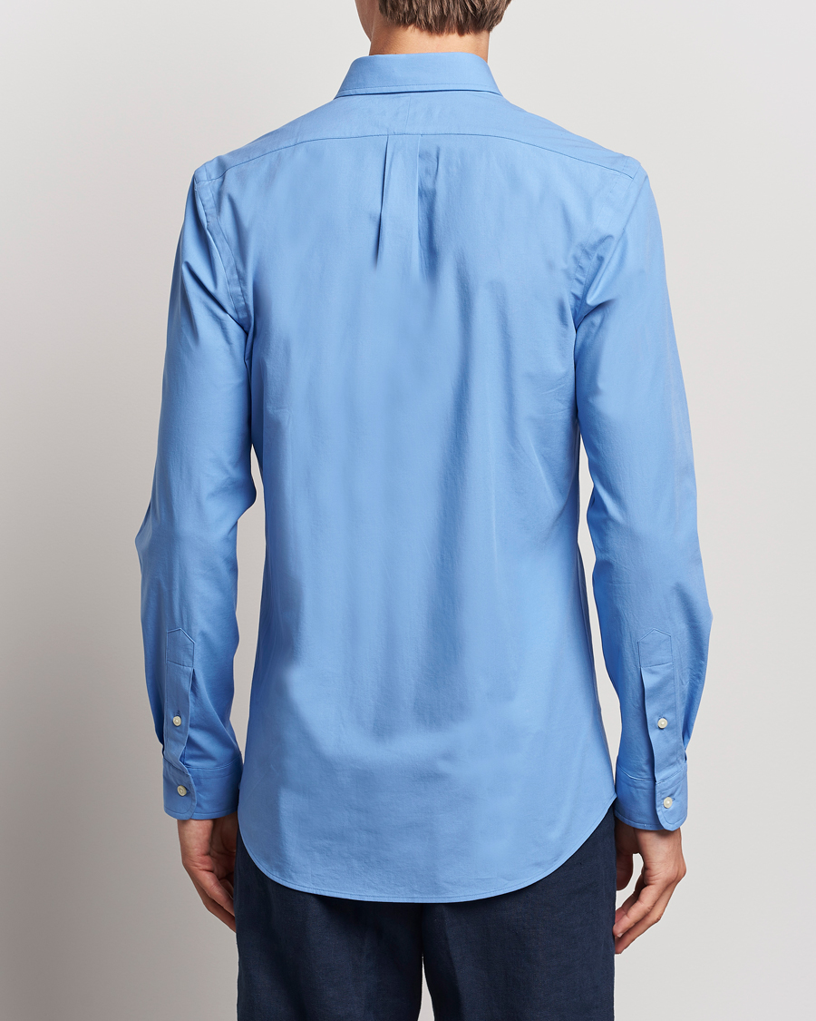 Herr | Skjortor | Polo Ralph Lauren | Slim Fit Poplin Shirt Harbor Island Blue
