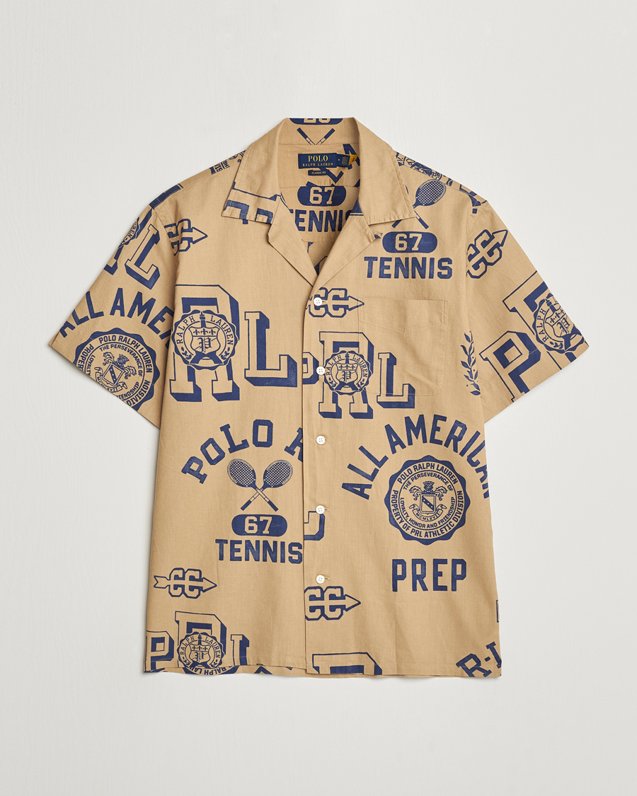 Herr | Skjortor | Polo Ralph Lauren | Printed Rustic Short Sleeve Shirt Multi