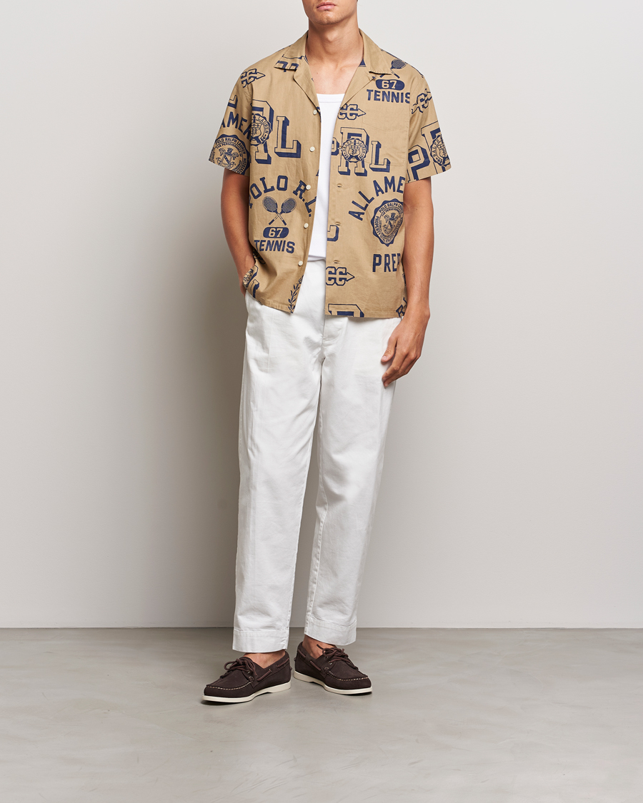 Herr | Skjortor | Polo Ralph Lauren | Printed Rustic Short Sleeve Shirt Multi