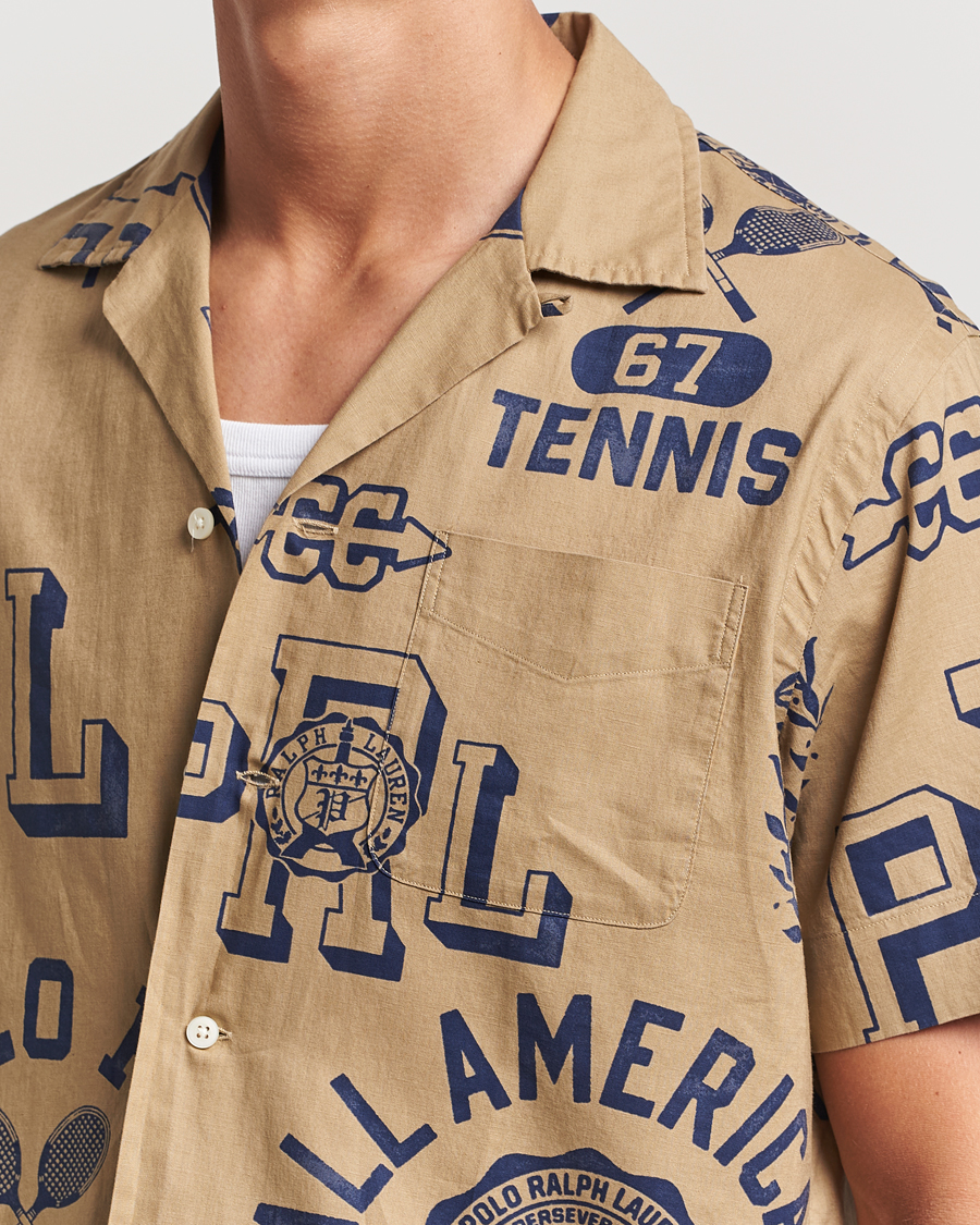 Herr | Skjortor | Polo Ralph Lauren | Printed Rustic Short Sleeve Shirt Multi
