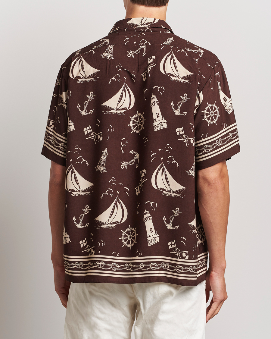 Herr | Skjortor | Polo Ralph Lauren | Printed Rayon Short Sleeve Shirt Captins Convo