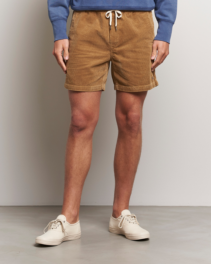 Herr | Shorts | Polo Ralph Lauren | Prepster Corduroy Drawstring Shorts Despatch Tan