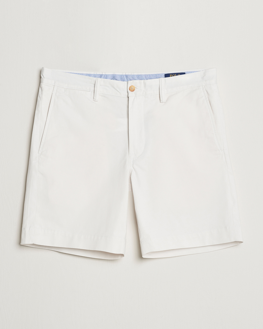 Herr | Shorts | Polo Ralph Lauren | Tailored Slim Fit Shorts Deckwash White