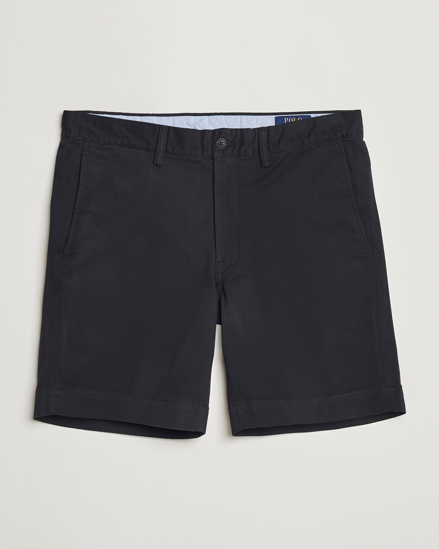 Herr | Shorts | Polo Ralph Lauren | Tailored Slim Fit Shorts Black