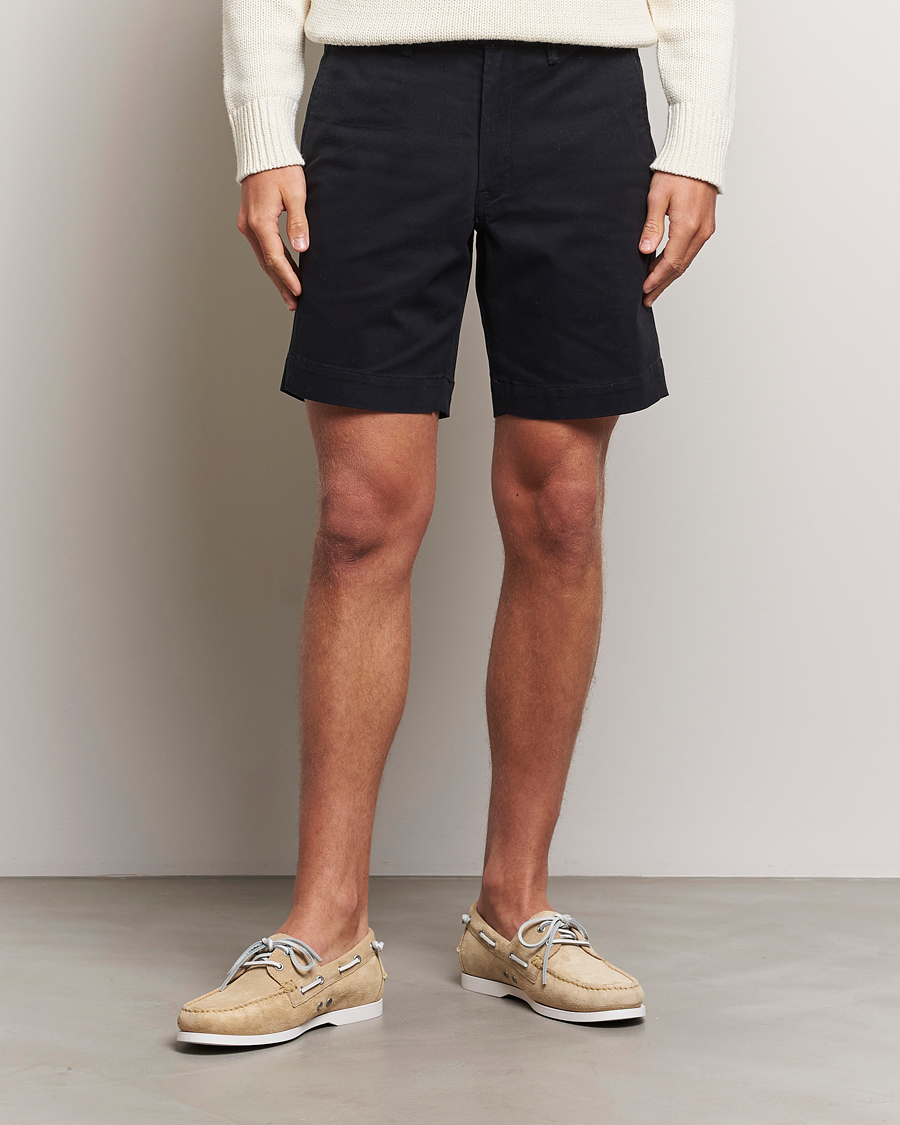 Herr | Shorts | Polo Ralph Lauren | Tailored Slim Fit Shorts Black
