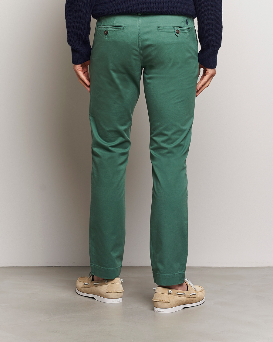 Herr | Byxor | Polo Ralph Lauren | Slim Fit Stretch Chinos Washed Forest