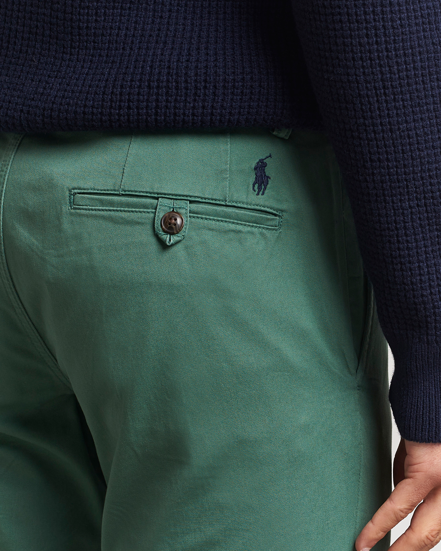 Herr | Byxor | Polo Ralph Lauren | Slim Fit Stretch Chinos Washed Forest