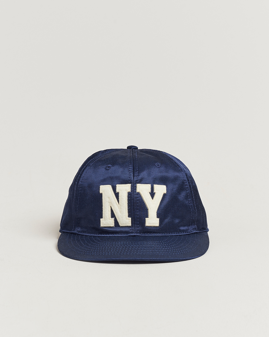 Herr | Polo Ralph Lauren NY Satin Baseball Cap Newport Navy | Polo Ralph Lauren | NY Satin Baseball Cap Newport Navy