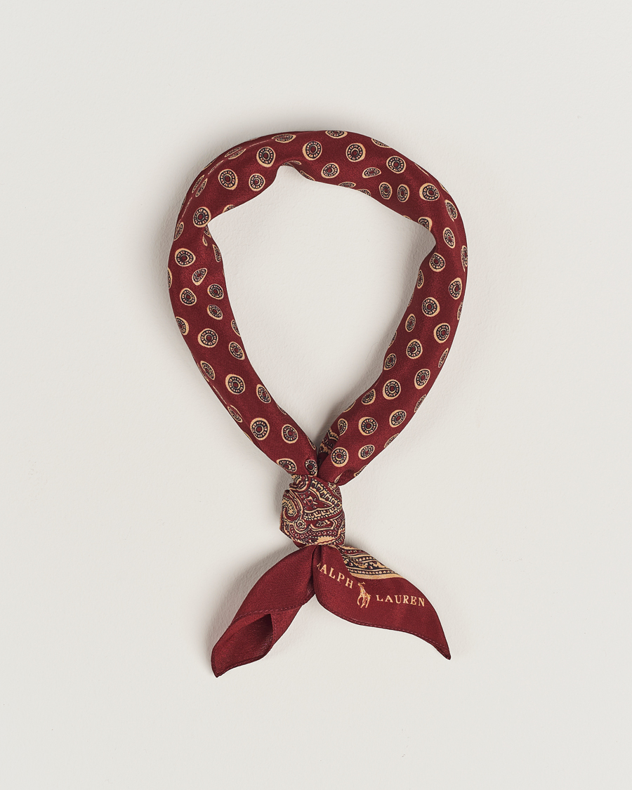 Herr | Polo Ralph Lauren Printed Bandana Red | Polo Ralph Lauren | Printed Bandana Red