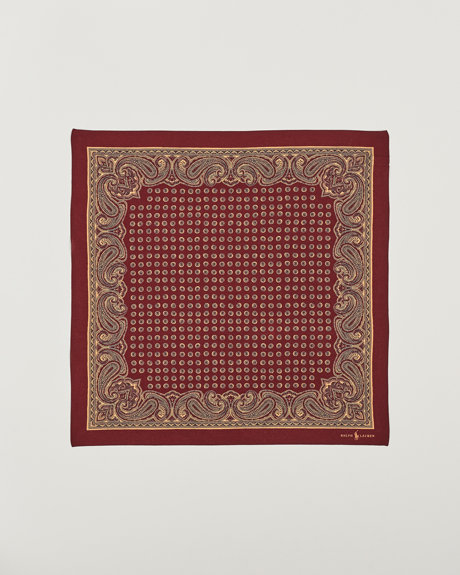 Herr | Polo Ralph Lauren Printed Bandana Red | Polo Ralph Lauren | Printed Bandana Red