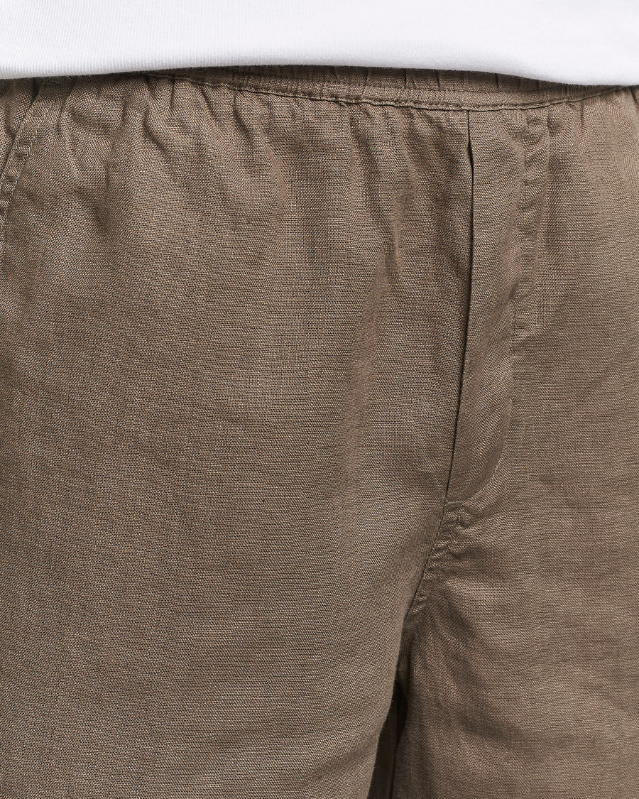 Herr | Shorts | Samsøe Samsøe | Sajabari Linen Drawstring Shorts Bungee Cord