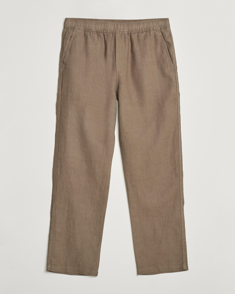 Herr | Byxor | Samsøe Samsøe | Sajabari Linen Drawstring Trousers Bungee Cord