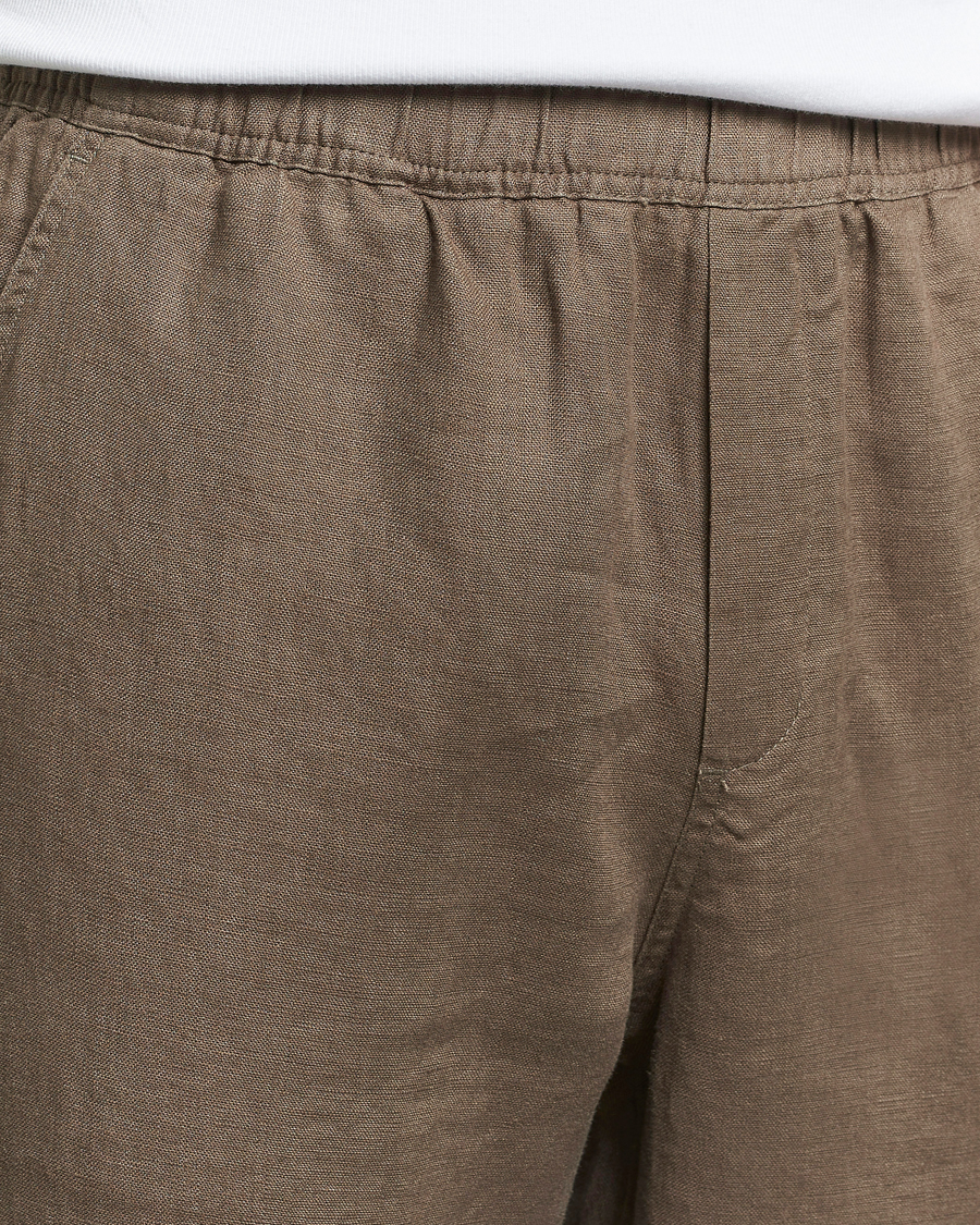 Herr | Byxor | Samsøe Samsøe | Sajabari Linen Drawstring Trousers Bungee Cord