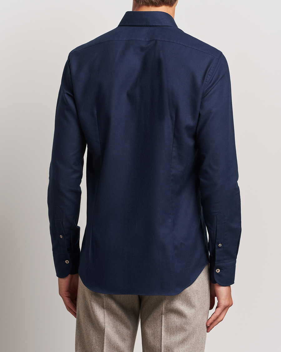 Herr | Skjortor | Grigio | Cotton Twill Shirt Navy