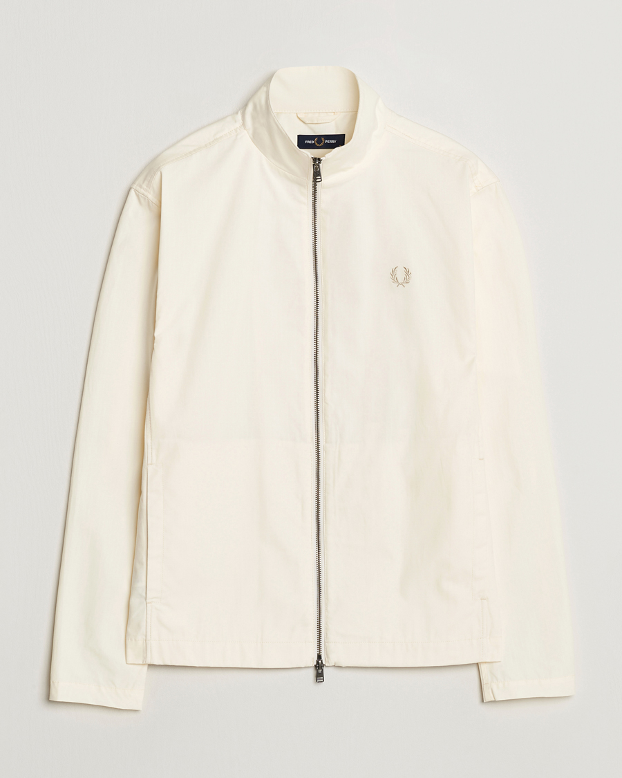Herr | Jackor | Fred Perry | Woven Ripstop Shirt Jacket Ecru