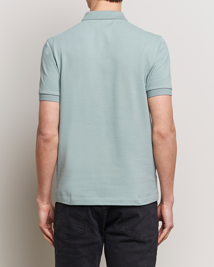 Herr | Pikéer | Fred Perry | Plain Polo Shirt Silver Blue