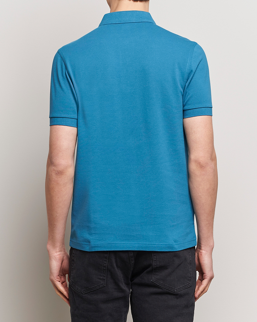 Herr | Pikéer | Fred Perry | Plain Polo Shirt Ocean Blue