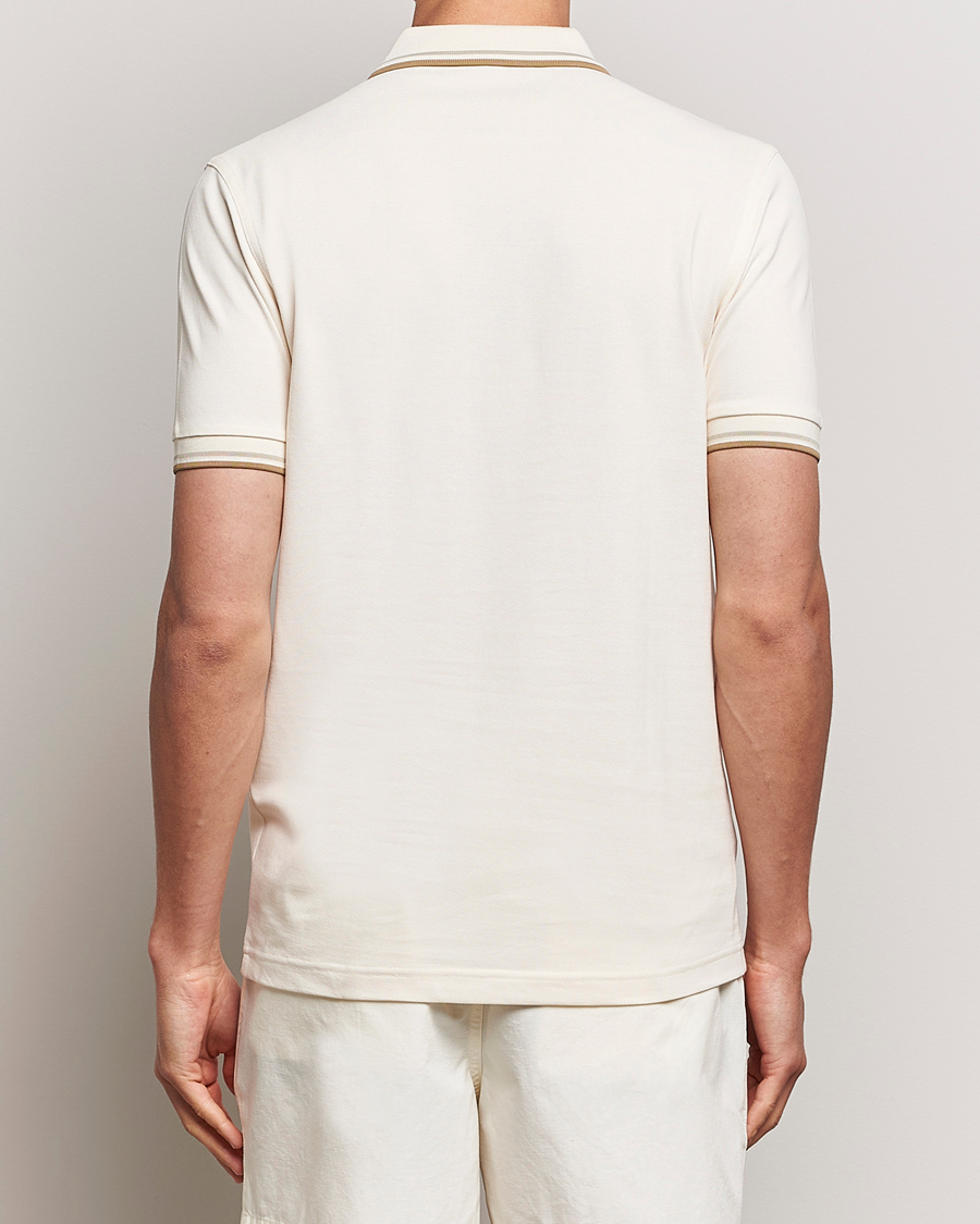 Herr | Pikéer | Fred Perry | Twin Tipped Polo Shirt Ecru